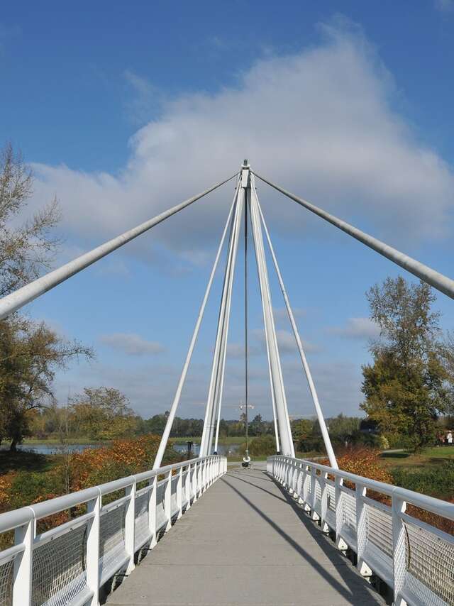 La voie verte de Laroin à Artiguelouve