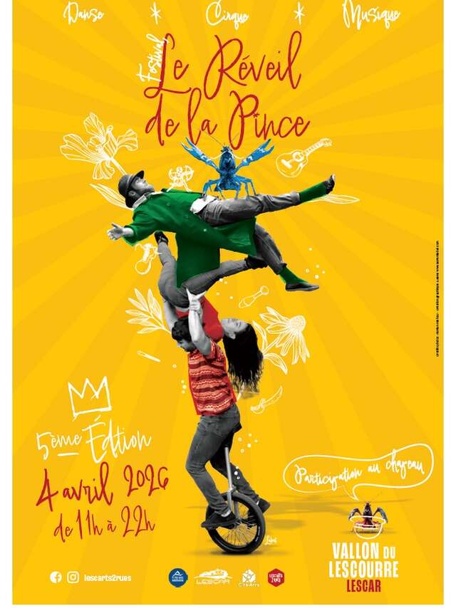 Festival Le Réveil De La Pince , festival d’arts de la rue