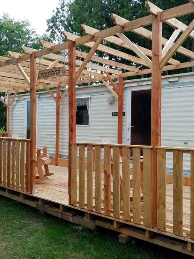 Camping La Perle : Mobil-Home Louisiane