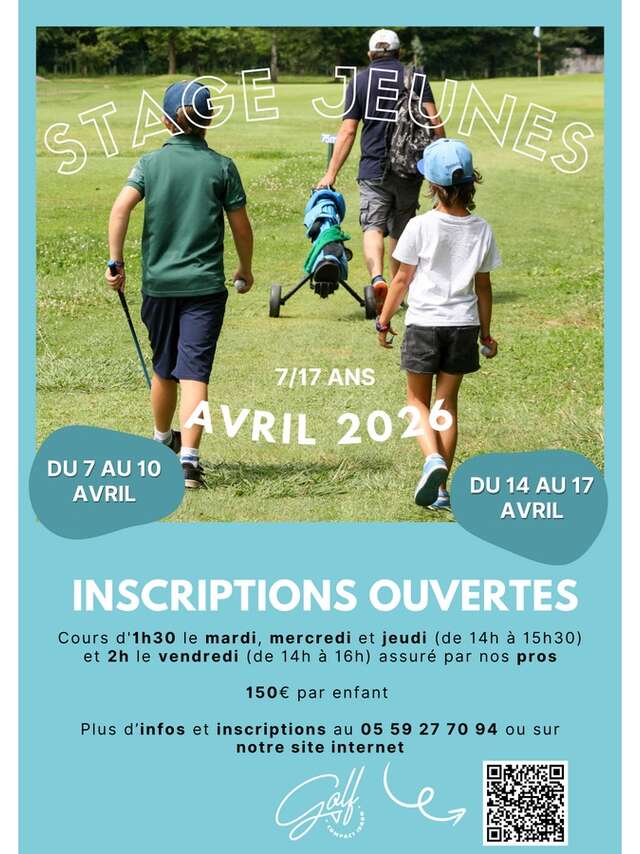 Stage jeunes golf