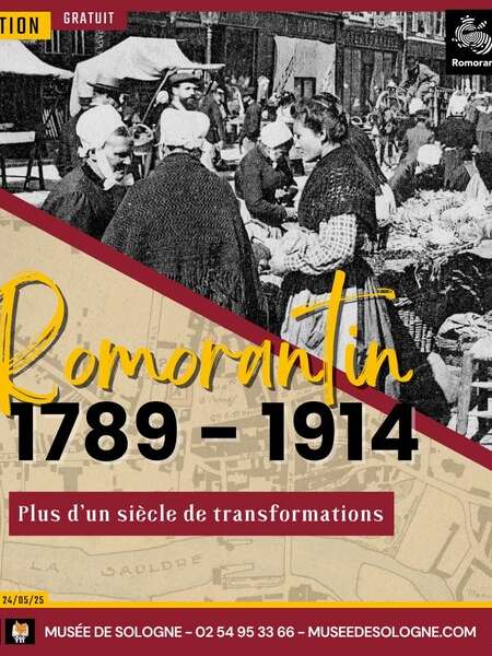 Exposition "Romorantin 1789-1914, plus d'un siècle de transformations" au Musée de Sologne de Romorantin