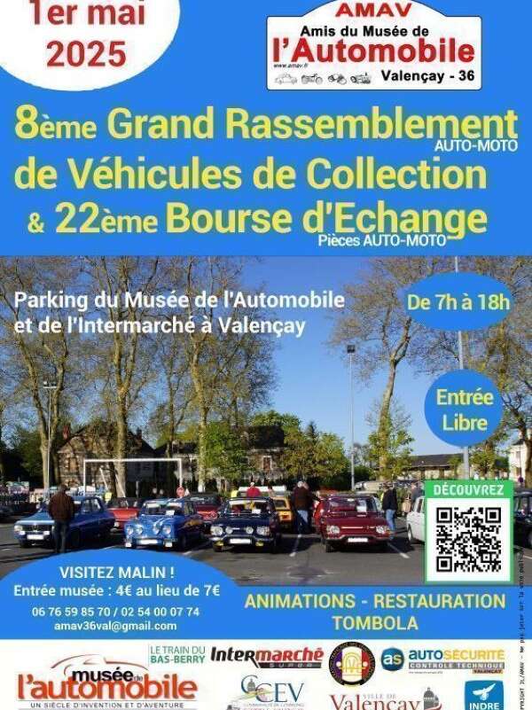8ème grand rassemblement de véhicules de collection et 22ème bourse d'échange pièces Auto-Moto