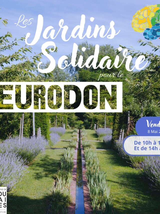 Opération Neurodon aux jardins de Poulaines