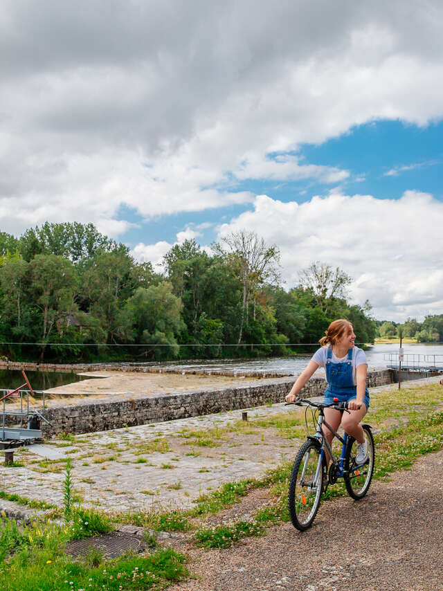 Le Cher à vélo... de Montrichard jusqu'à Chenonceau