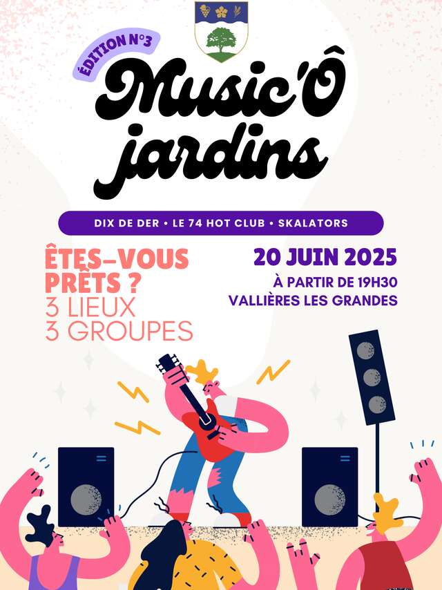 Music'ô jardins