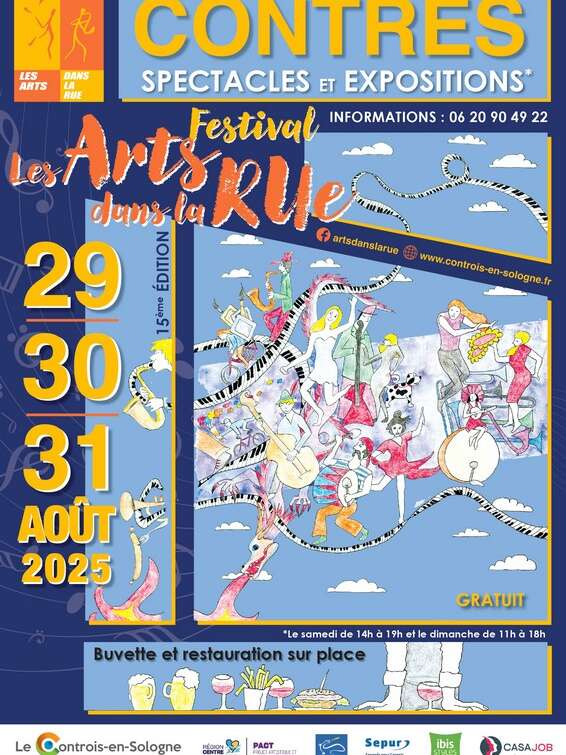 Festival "Les Arts dans la rue" à Contres