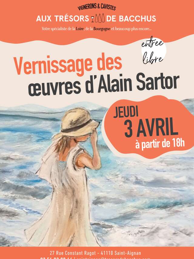 Exposition des œuvres d'Alain Sartor