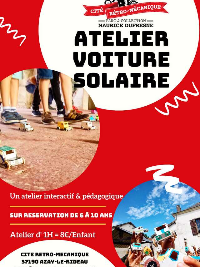 Atelier Enfant "Création Voiture Solaire"