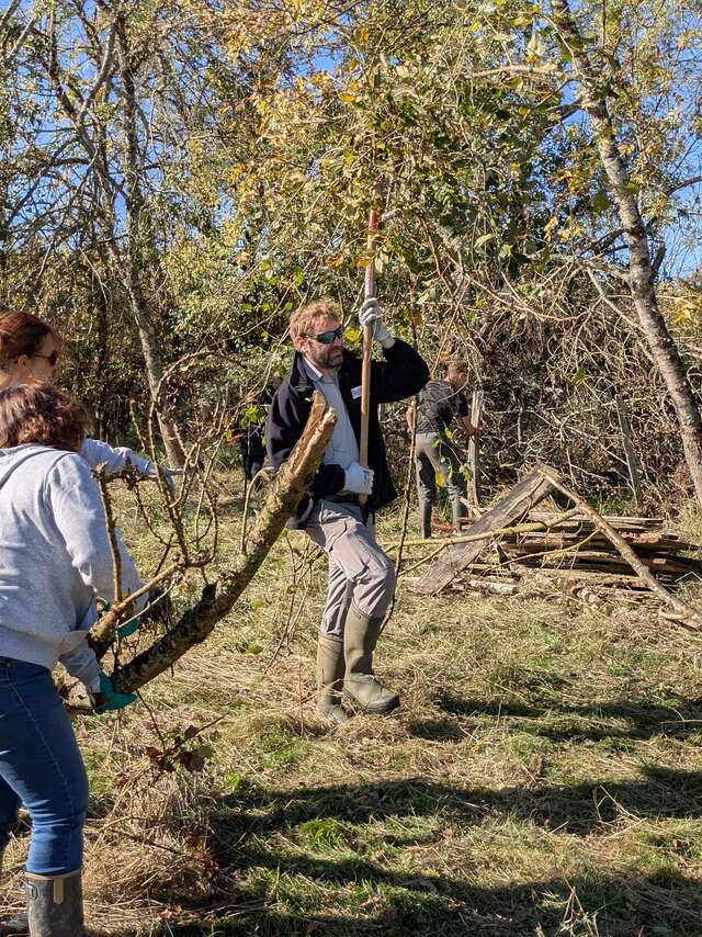 Chantiers d'automne aux Prairies du Fouzon