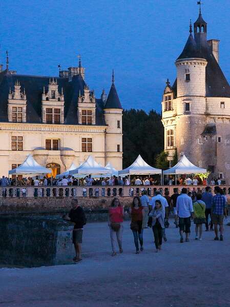 Dégustation sous les étoiles - Château de Chenonceau