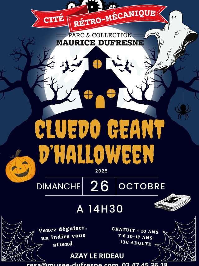 Cluedo Géant Spécial HALLOWEEN