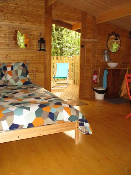 Cabane dans les arbres - L'Augis Nature