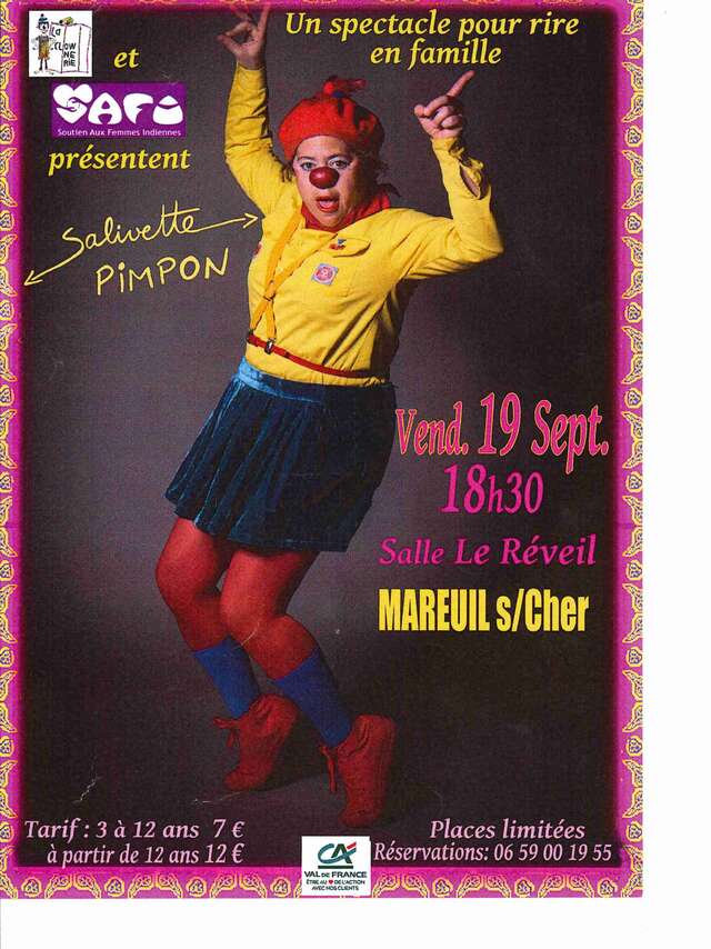 Spectacle Salivette Pimpon