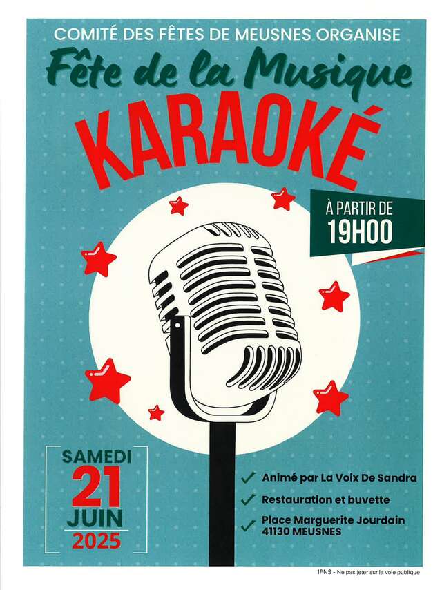 Fête de la musique Karaoké