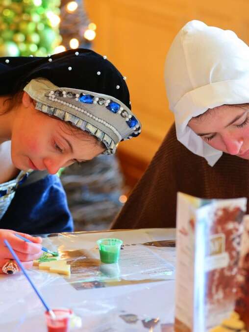 Noël à Chambord - Ateliers peinture sur chocolat