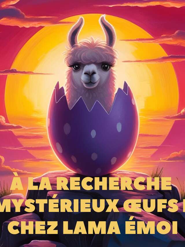 Petit déjeuner des lamas + jeu de piste A la recherche des mystérieux œufs d'or chez Lama Emoi