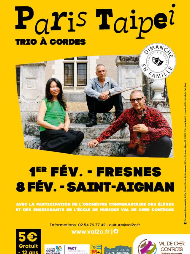 Dimanche en famille : Paris Taipei, Trio à cordes