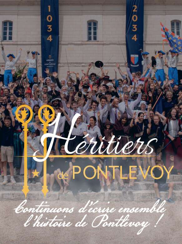 Spectacle "Les héritiers de Pontlevoy" à l'Abbaye
