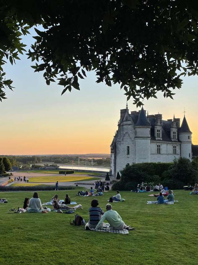 Soirée Pique-nique panoramique au château Royal d'Amboise-18 Juillet