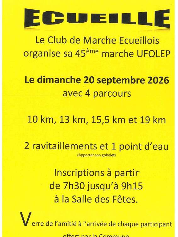 45ème marche UFOLEP