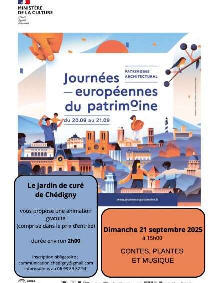 Journées du Patrimoine - contes, plantes et musique