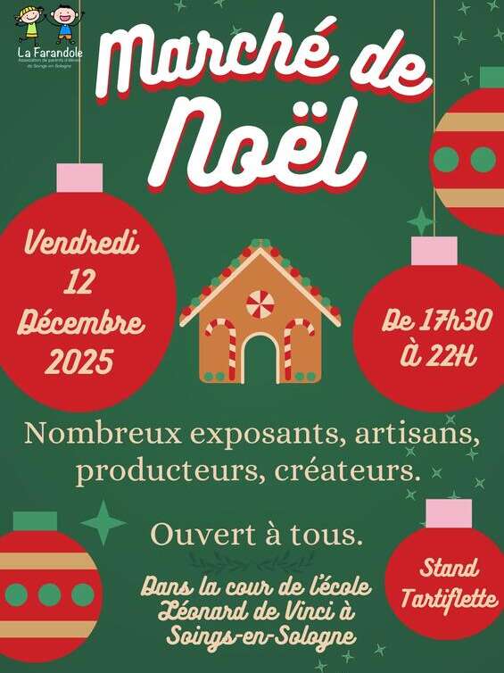 Marché de Noël à Soings en Sologne