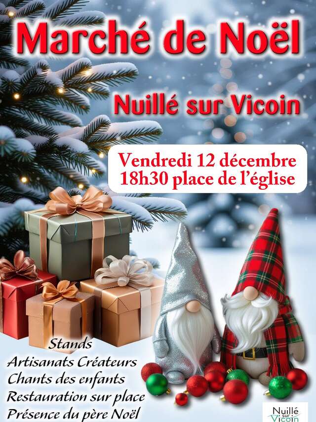 Marché de Noël - Nuillé sur Vicoin