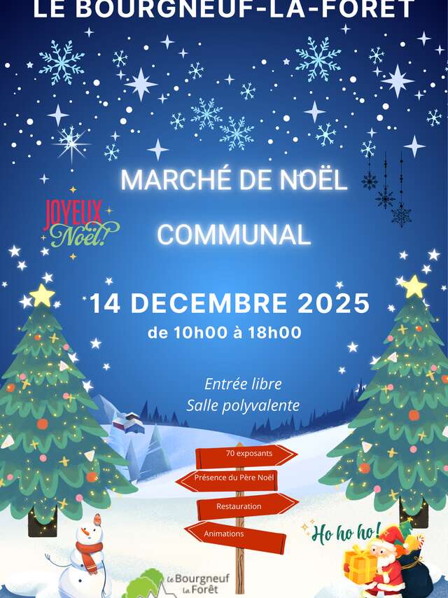Marché de Noël communal du Bourgneuf-la-Forêt