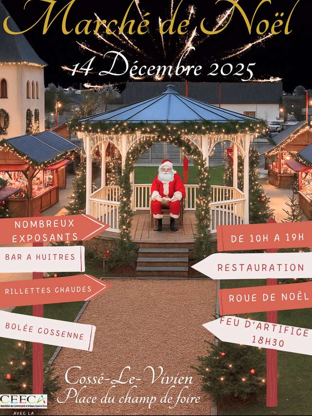 Marché de Noël - Cossé-le-Vivien
