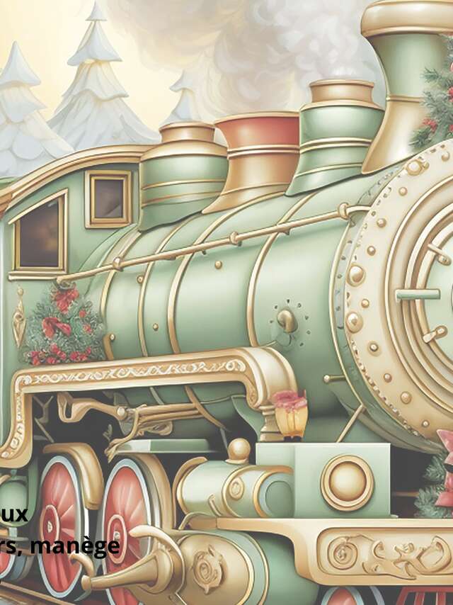 Noël en gare : marché de Noël