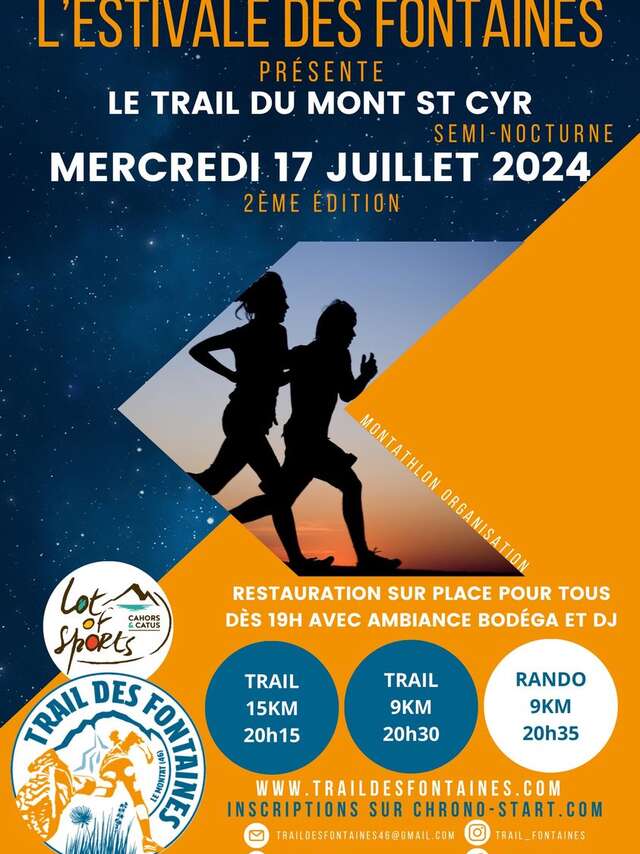 Estivale des Fontaines: trail du Mont Saint-Cyr