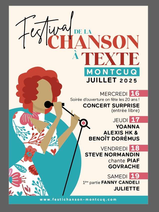 Festival de la chanson à texte de Montcuq