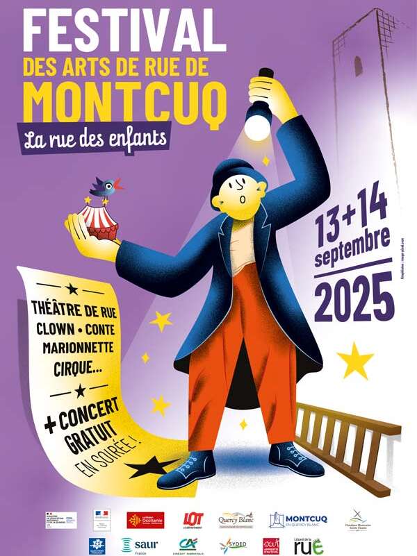 Festival "La Rue des Enfants" à Montcuq