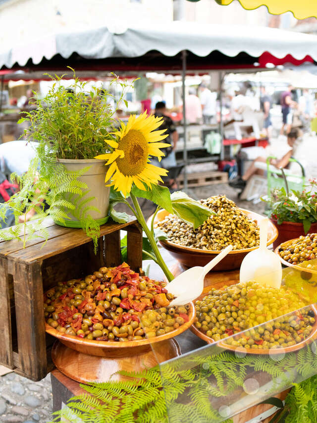 Marché à Saint-Céré