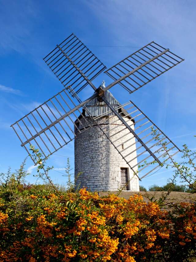 Mise au vent du Moulin de Gignac & visite