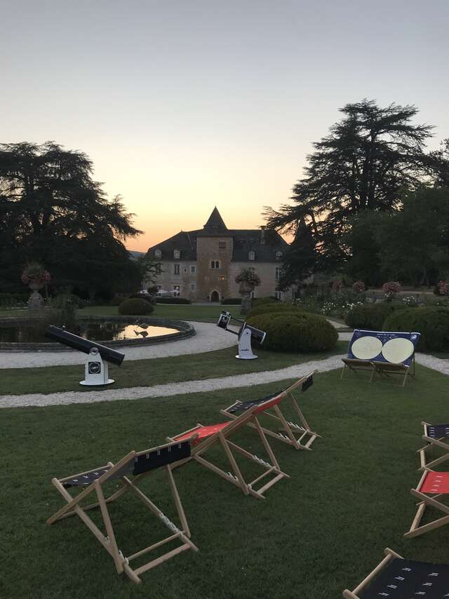 Nuit des étoiles filantes au Château de la Treyne