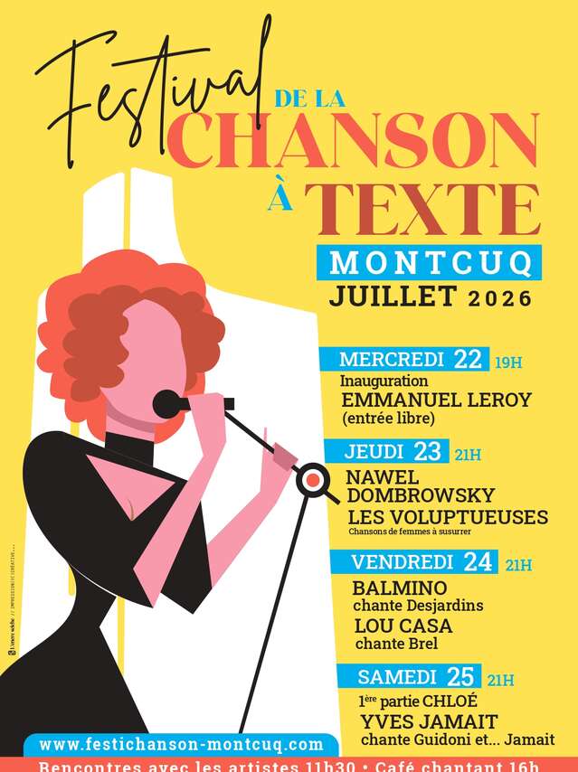 Festival de la chanson à texte de Montcuq