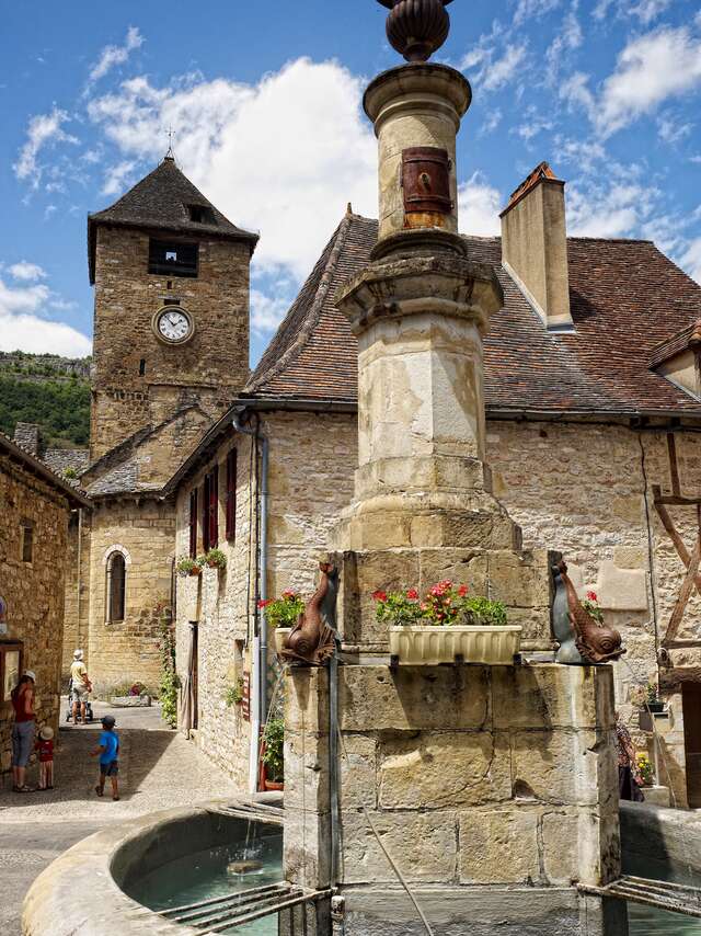 Pays d'Art et d'Histoire : Autoire -  Un village et sa cascade