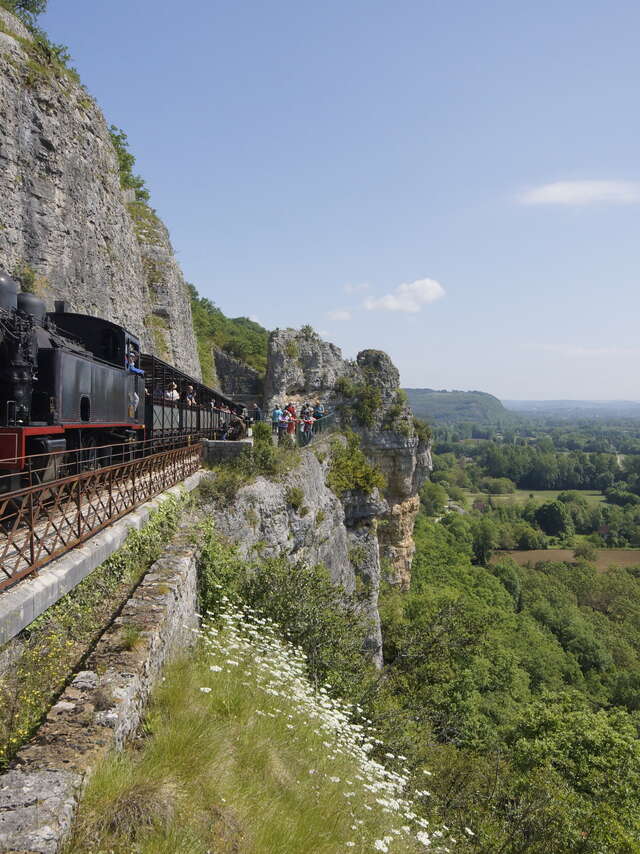 Train à vapeur de Martel