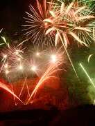 Feu d'artifice à Beaulieu-sur-Dordogne