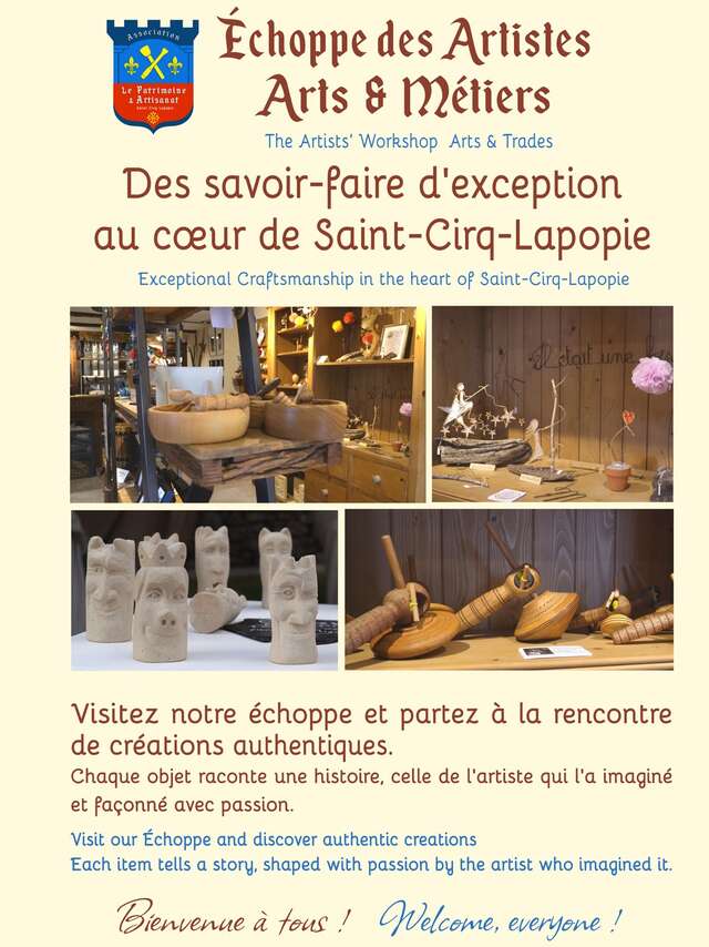 L'Echoppe des Artistes : arts & métiers