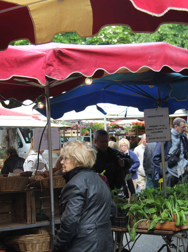 Marché d'été d'Argentat-sur-Dordogne