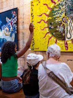 Visite-atelier en famille : Images infinies