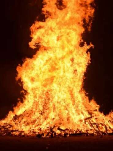 Feu de la Saint-Jean à Cavagnac