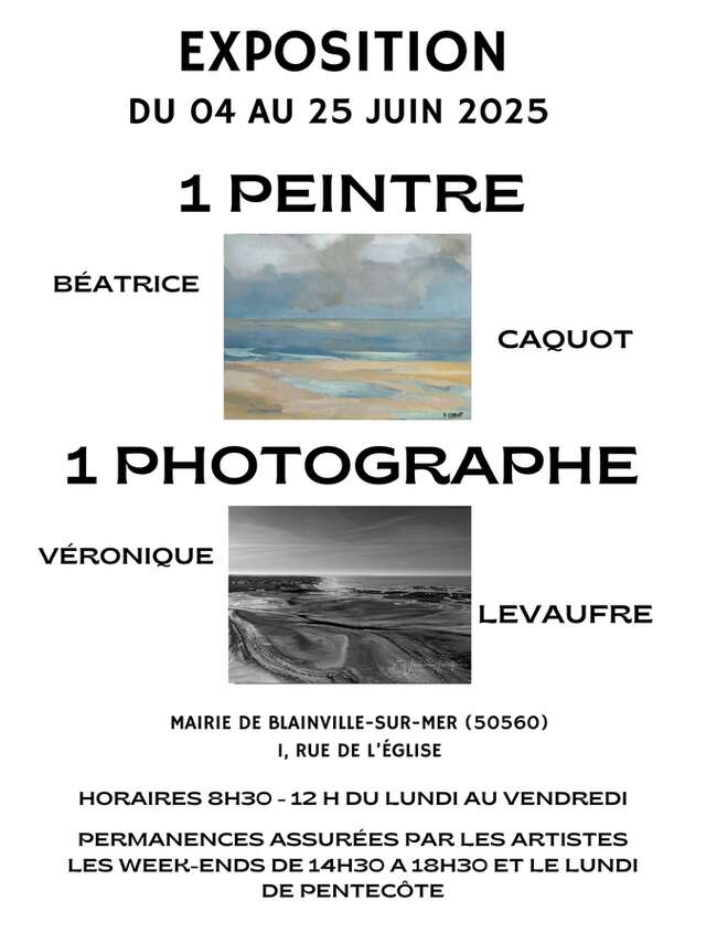 Peintre : Béatrice Caquot & photographe : Véronique Levaufre