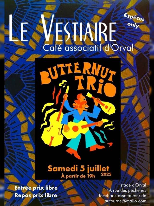 Concert : Butternut Trio