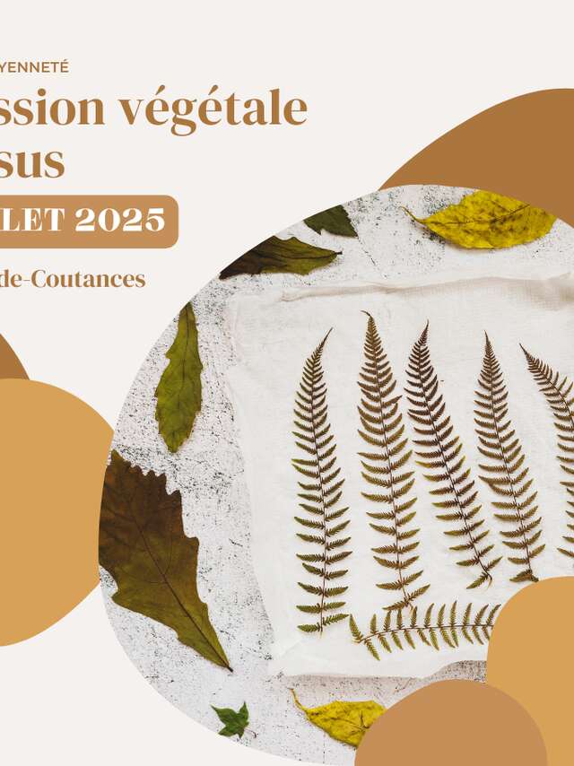 Atelier parents/enfants : Impressions végétales sur tissus