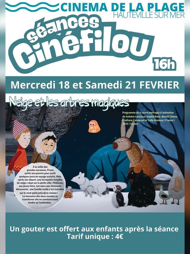 Cinéfilou Goûter "Neiges et arbres magiques"