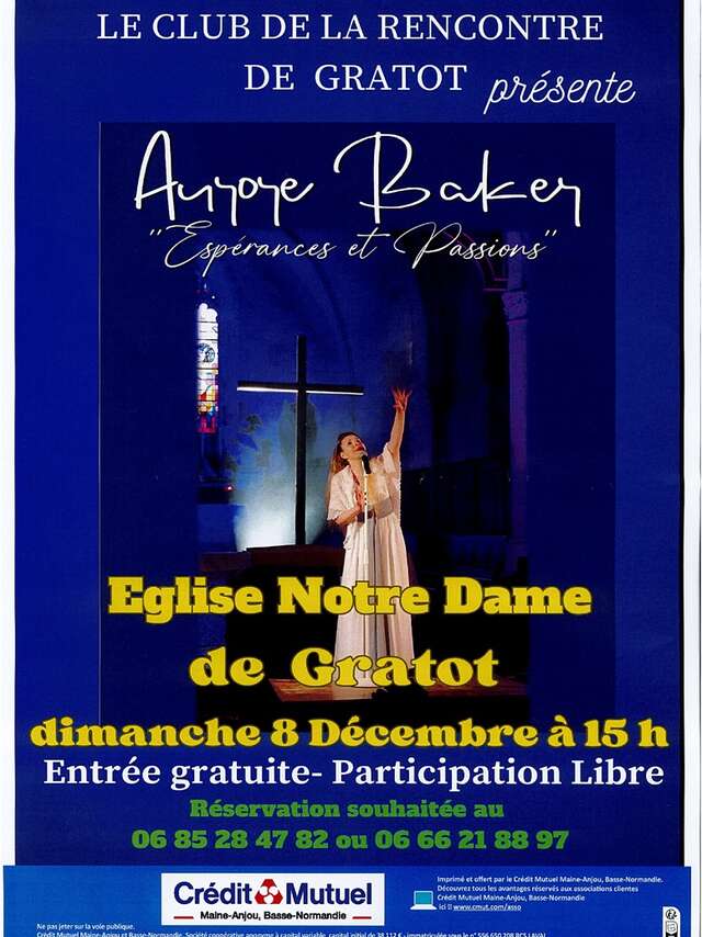 Concert de Aurore Baker "Espérances et Passions"