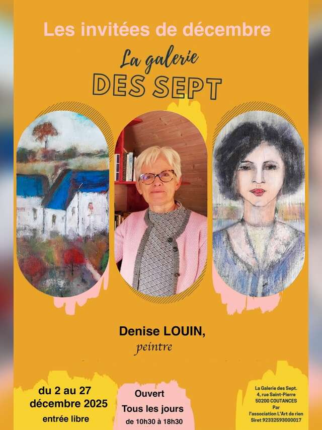 Exposition peintures Denise Louin